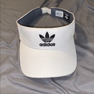White Adidas Sun Visor